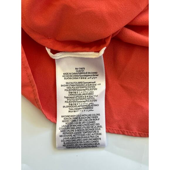 BCBG Pink Chiffon Halter Maxi Dress Womens Medium Event Wedding Coquette Ruffled - Picture 12 of 16